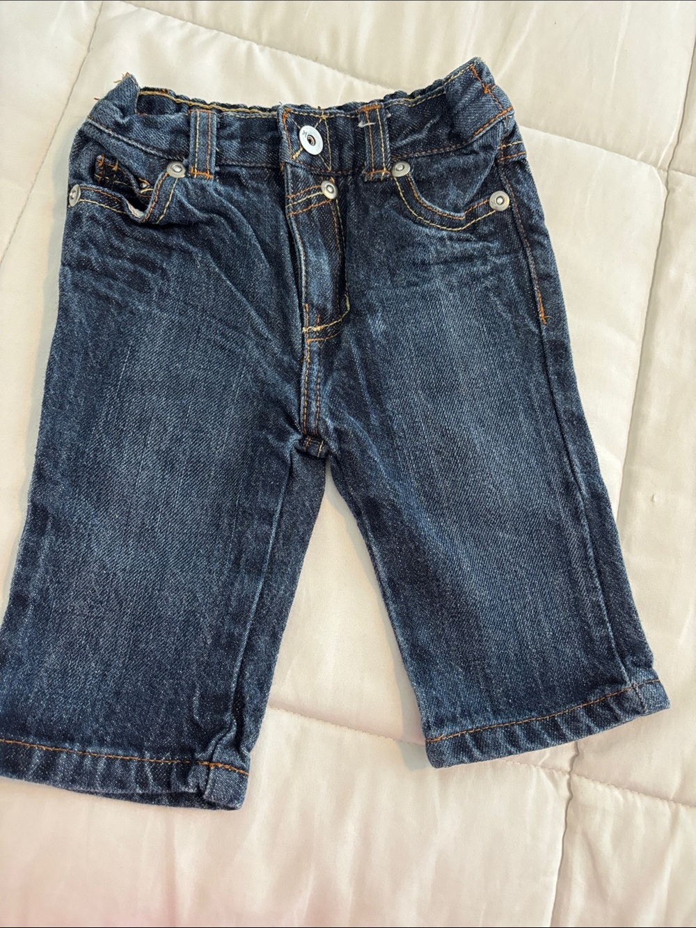 Hurley Boys Dark Blue Denim Jeans Shorts